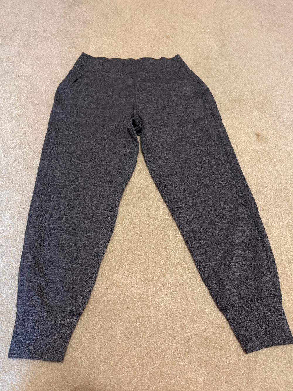 Athleta women’s heather grey joggers size medium